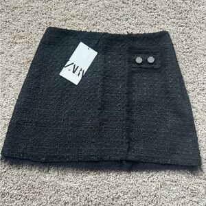 Zara mini skirt, Black